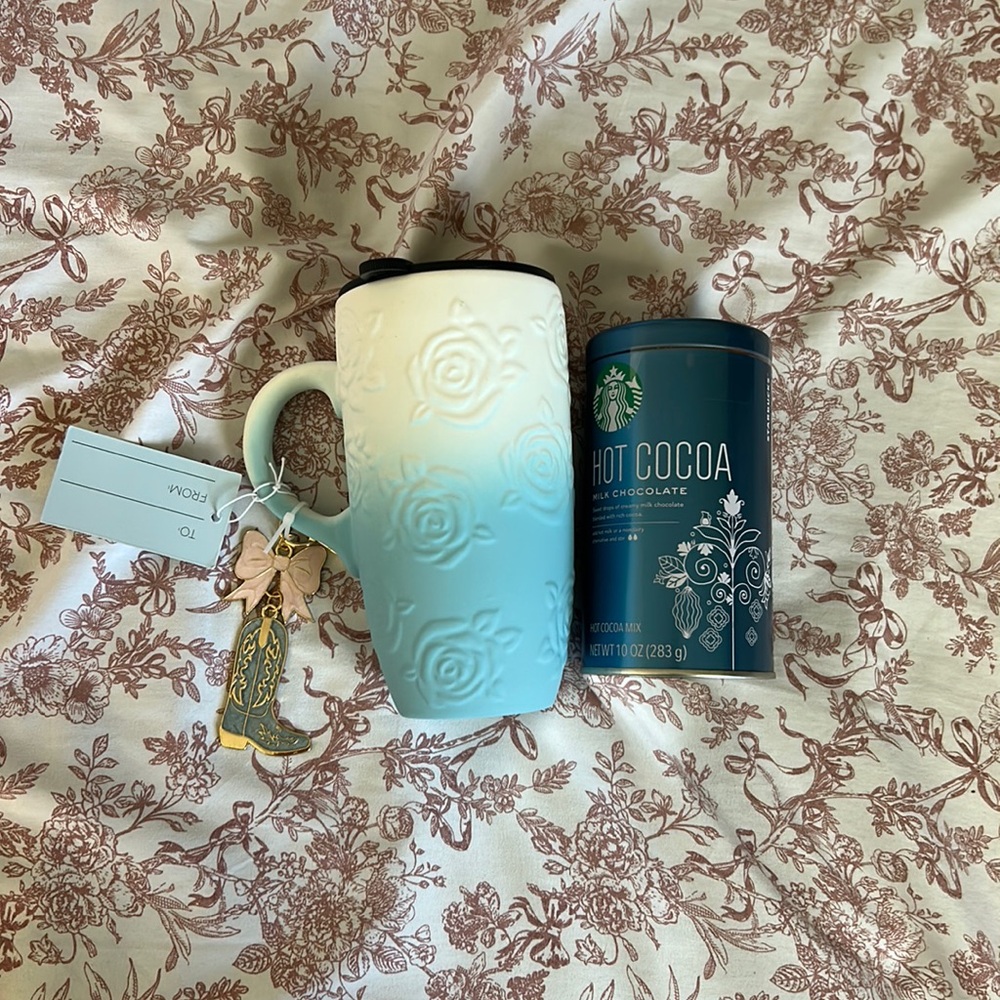 Blue Mug Gift Set